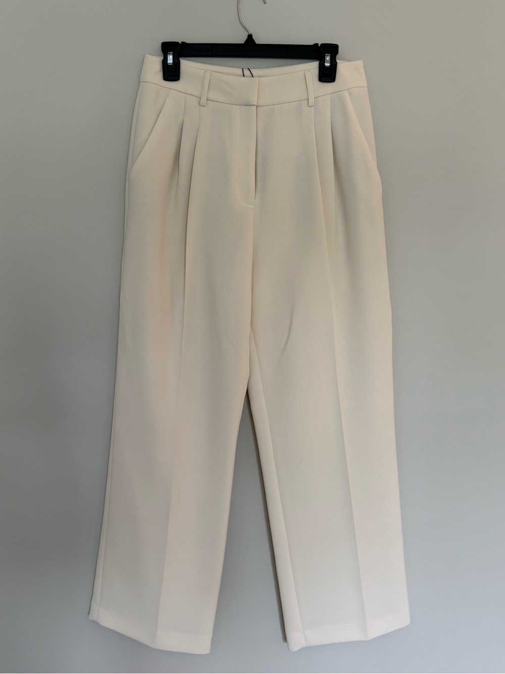 Gianni Bini Women’s Size 8 Cream Wide-Leg Trousers